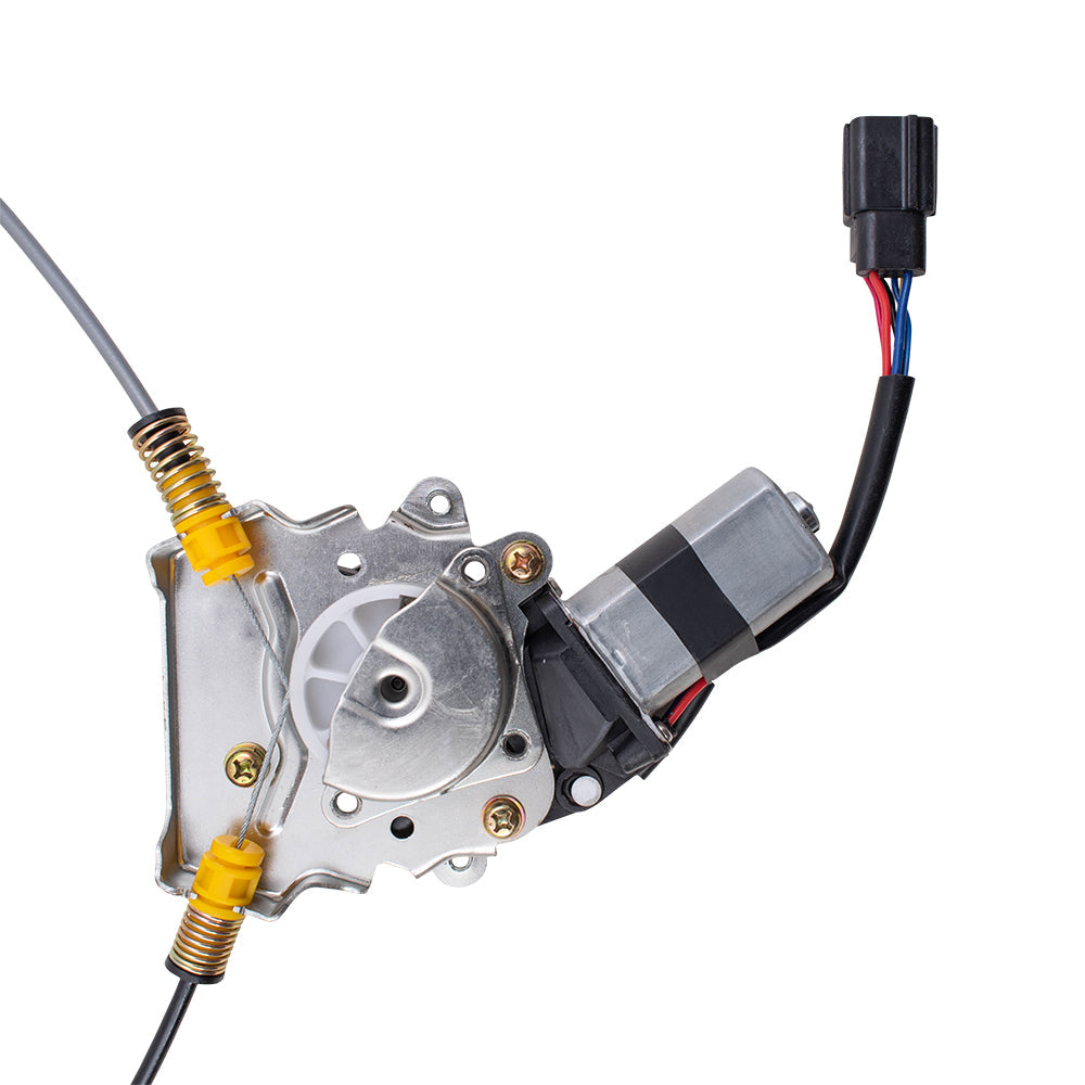 Driver and Passenger Front Power Window Lift Regulators & Motors Assemblies Compatible with 04-08 TL 72250-SEP-305 72210-SEP-305