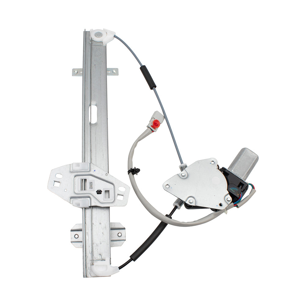Passengers Front Power Window Lift Regulator w/ Motor 2 Pin Connector Assembly Compatible with 99-01 TL 72210S0KA03
