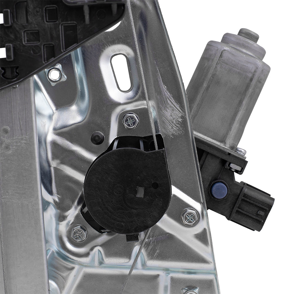 Drivers Front Power Window Lift Regulator w/ Motor Assembly Compatible with 07-13 MDX 72250-STX-A01