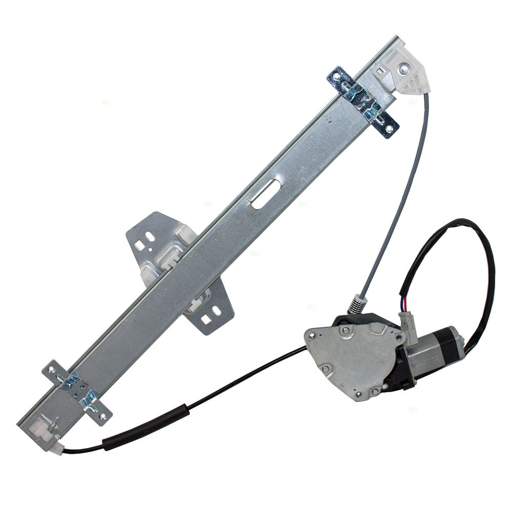 Drivers Rear Power Window Lift Regulator with Motor Assembly Compatible with 03-08 SUV 72750-S9V-A02