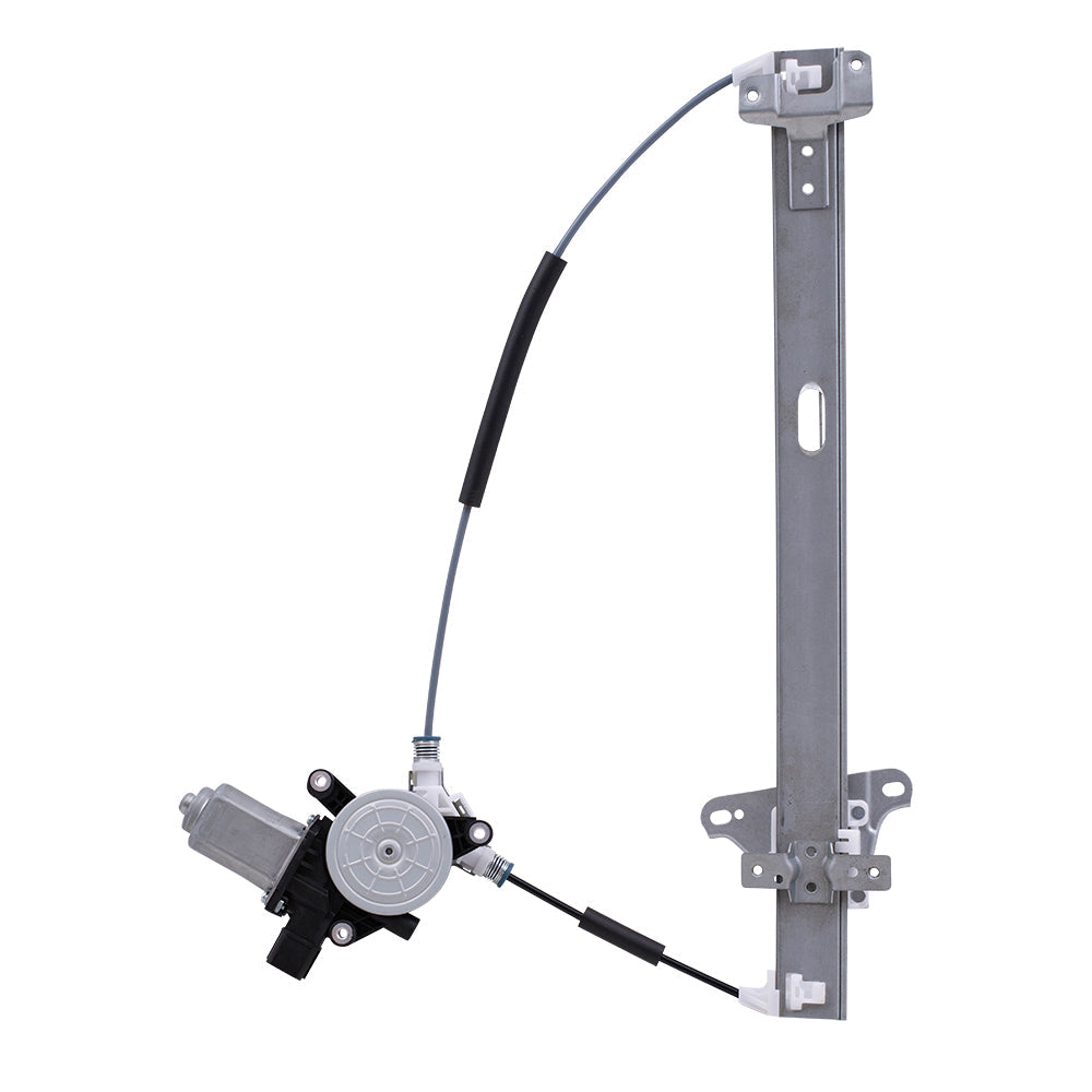 Pair Set Front Power Window Lift Regulators & Motors Assemblies Compatible with 05-12 RL 72250-SJA-A01 72210-SJA-A01