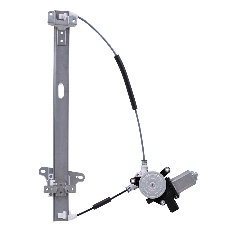 Drivers Front Power Window Lift Regulator w/ Motor Assembly Compatible with 05-12 RL 72250-SJA-A01