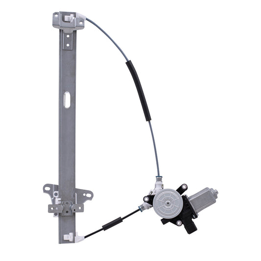 Drivers Front Power Window Lift Regulator w/ Motor Assembly Compatible with 05-12 RL 72250-SJA-A01
