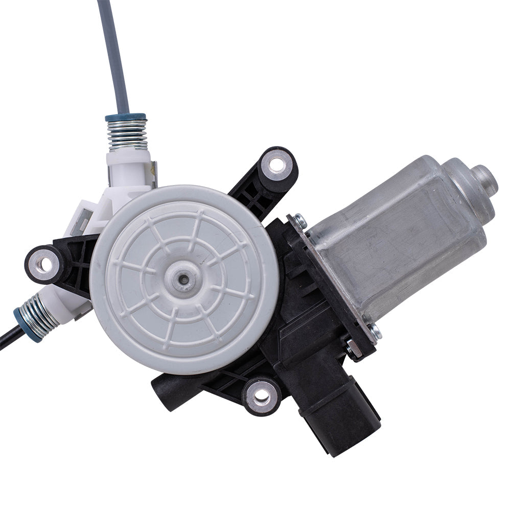 Drivers Front Power Window Lift Regulator w/ Motor Assembly Compatible with 05-12 RL 72250-SJA-A01
