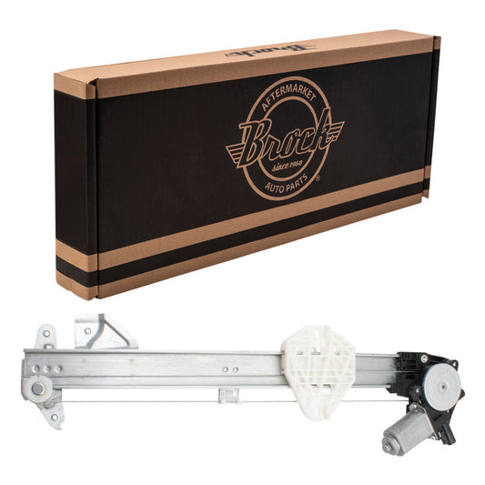 Drivers Front Power Window Lift Regulator & Motor 6 Pin Connector Assembly Compatible with 08-12 Accord Coupe 72250TE0A12