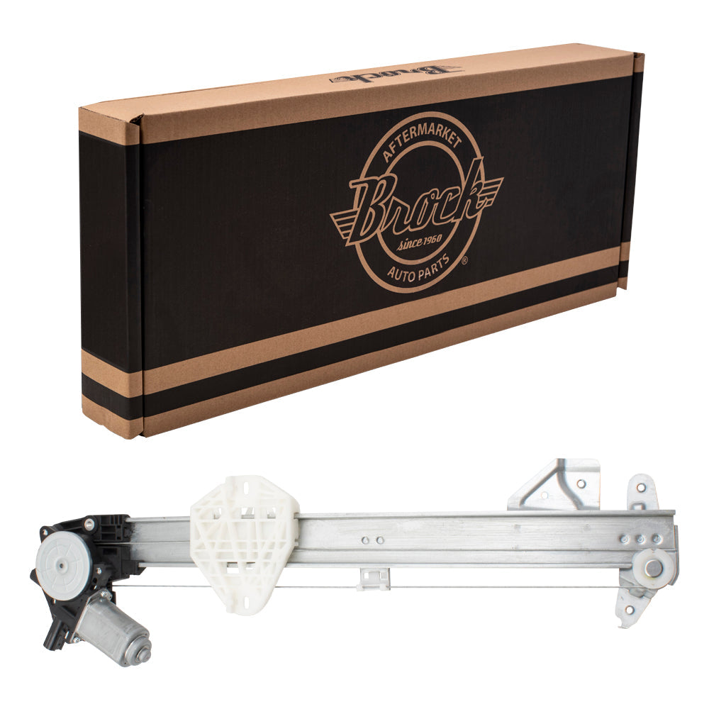 Passengers Front Power Window Lift Regulator & Motor 6 Pin Connector Assembly Compatible with 08-12 Accord Coupe 72210TE0A12