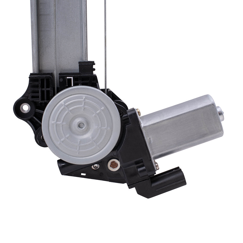 Set Front Power Window Regulators with Motors Compatible with 2013-2017 Accord Sedan w/Auto Down