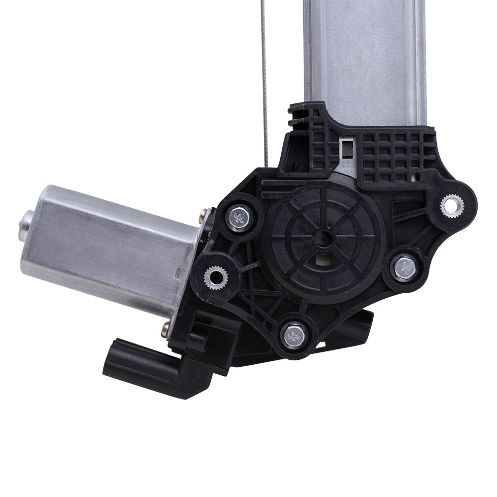 Passenger Front Power Window Regulator with Motor Compatible with 2013-2017 Accord Sedan w/ Auto Down