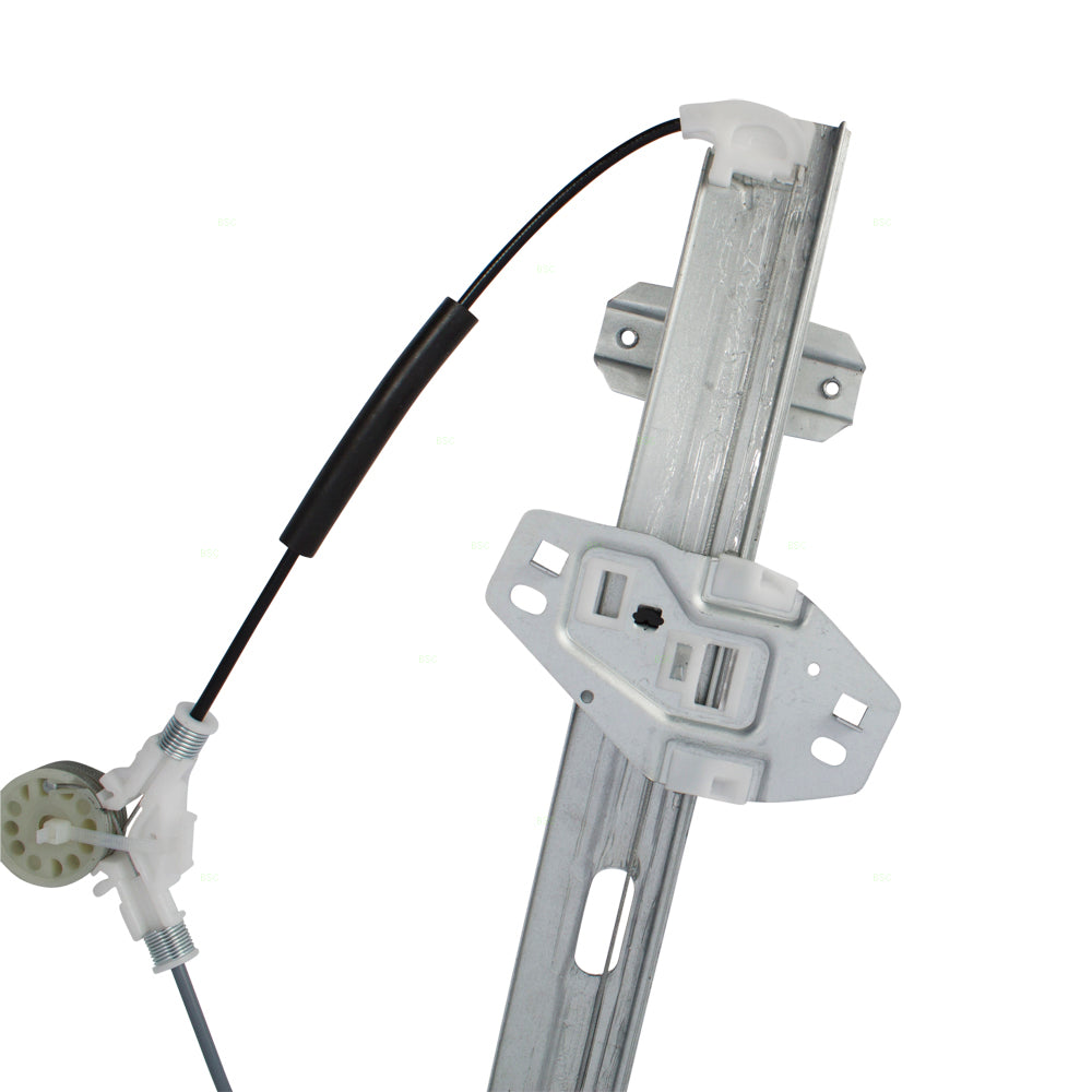 Pair Set Rear Power Window Lift Regulators Compatible with 99-03 TL 72750-S0K-A03 72710-S0K-A03