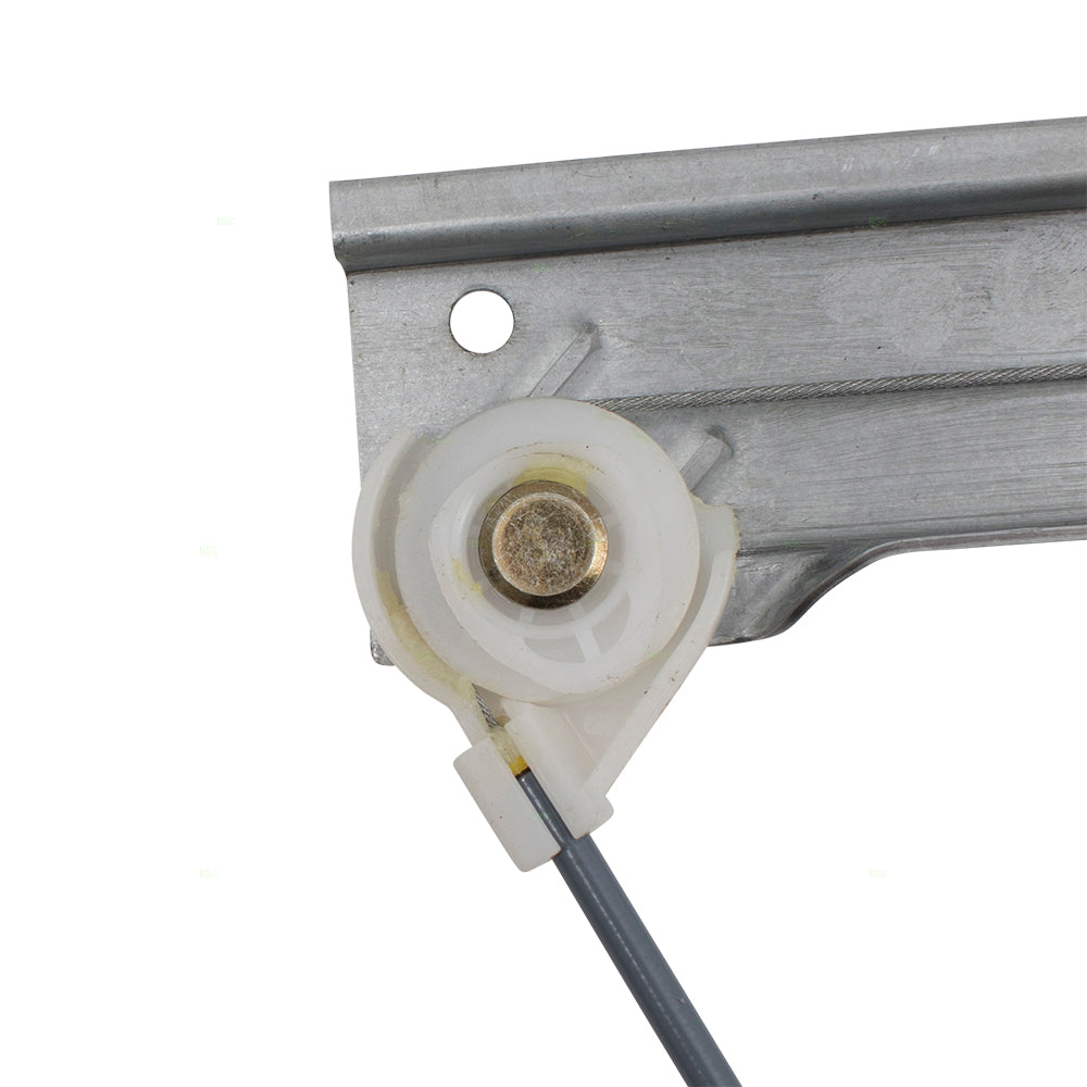 Pair Set Rear Power Window Lift Regulators Compatible with 06-14 Ridgeline Pickup Truck 72750SJCA01 72710SJCA01