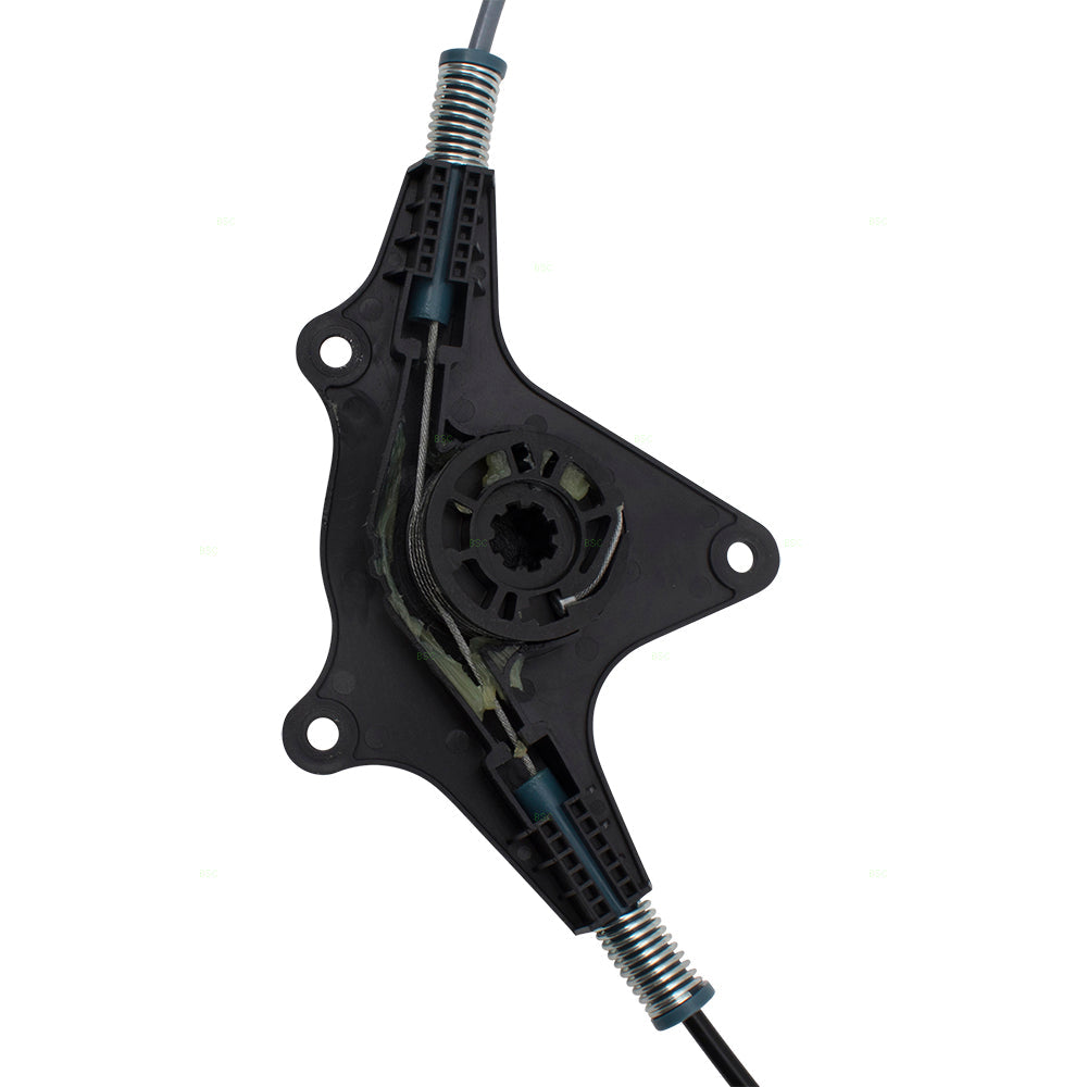 Fits Honda Ridgeline Pickup Truck 06-14 Rear Drivers Power Window Lift Regulator