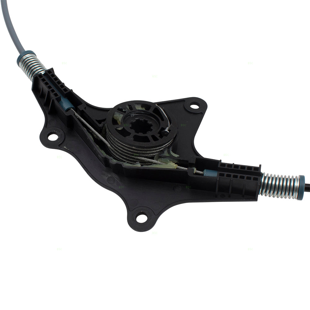 Fits Honda Ridgeline Pickup Truck 06-14 Rear Drivers Power Window Lift Regulator