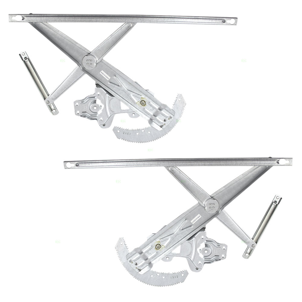 Set Power Window Regulators Compatible with 1998-2002 Accord Coupe