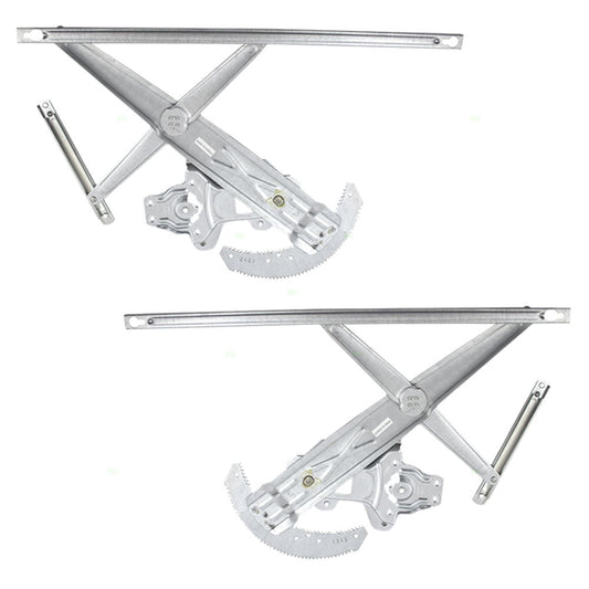 Set Power Window Regulators Compatible with 1998-2002 Accord Coupe