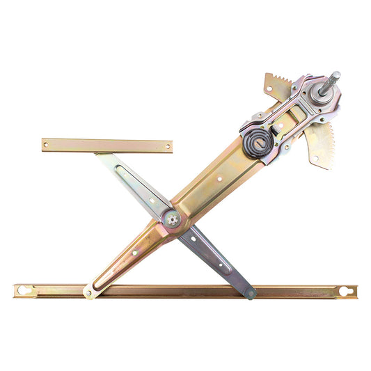 Passengers Front Manual Window Lift Regulator Compatible with 92-95 Civic Coupe & Hatchback 72210-SR3-003