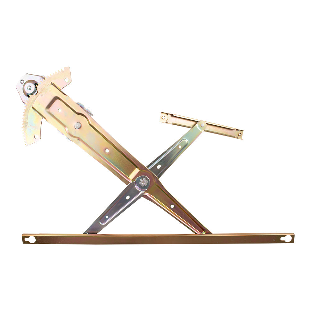 Passengers Front Manual Window Lift Regulator Compatible with 92-95 Civic Coupe & Hatchback 72210-SR3-003