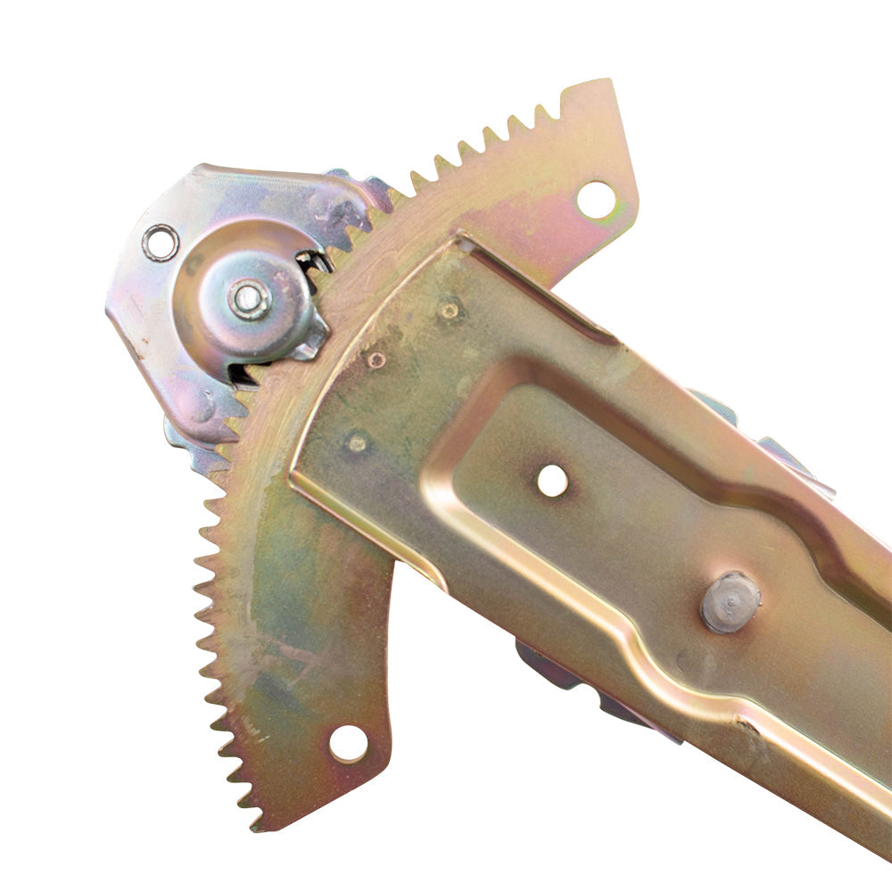 Passengers Front Manual Window Lift Regulator Compatible with 92-95 Civic Coupe & Hatchback 72210-SR3-003