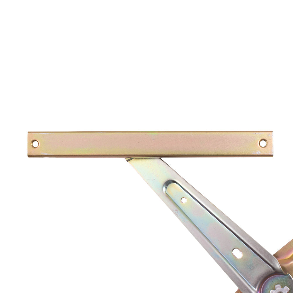 Passengers Front Manual Window Lift Regulator Compatible with 92-95 Civic Coupe & Hatchback 72210-SR3-003