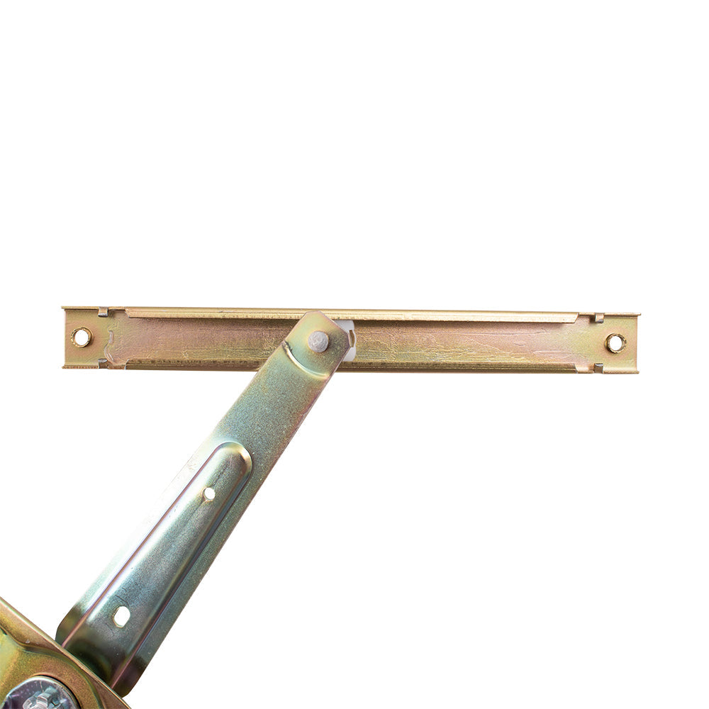 Passengers Front Manual Window Lift Regulator Compatible with 92-95 Civic Coupe & Hatchback 72210-SR3-003