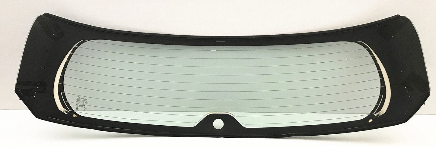 Rear Heated Back Window Back Glass Compatible with Toyota Corolla iM 2017-2018 Models/Scion iM 2016 Models