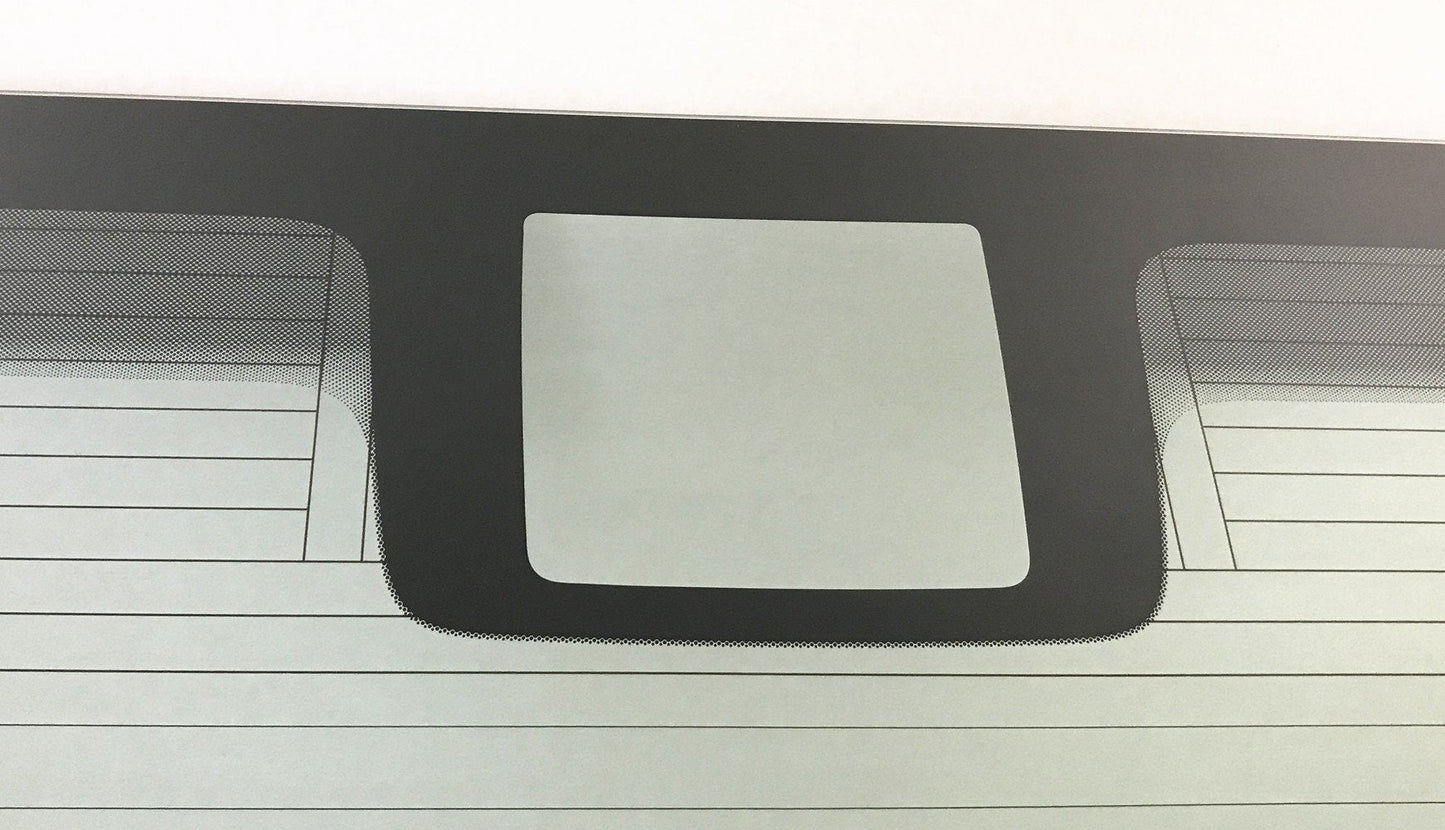 OEM Back Window Back Glass Compatible with Honda Civic 2 Door Coupe 2016-2021 Models