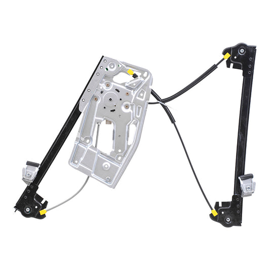 Front Drivers and Passengers Power Window Regulators w/ Motor 2 Pin Connector Compatible with 95-01 7 Series w/o Anti-Theft Glass