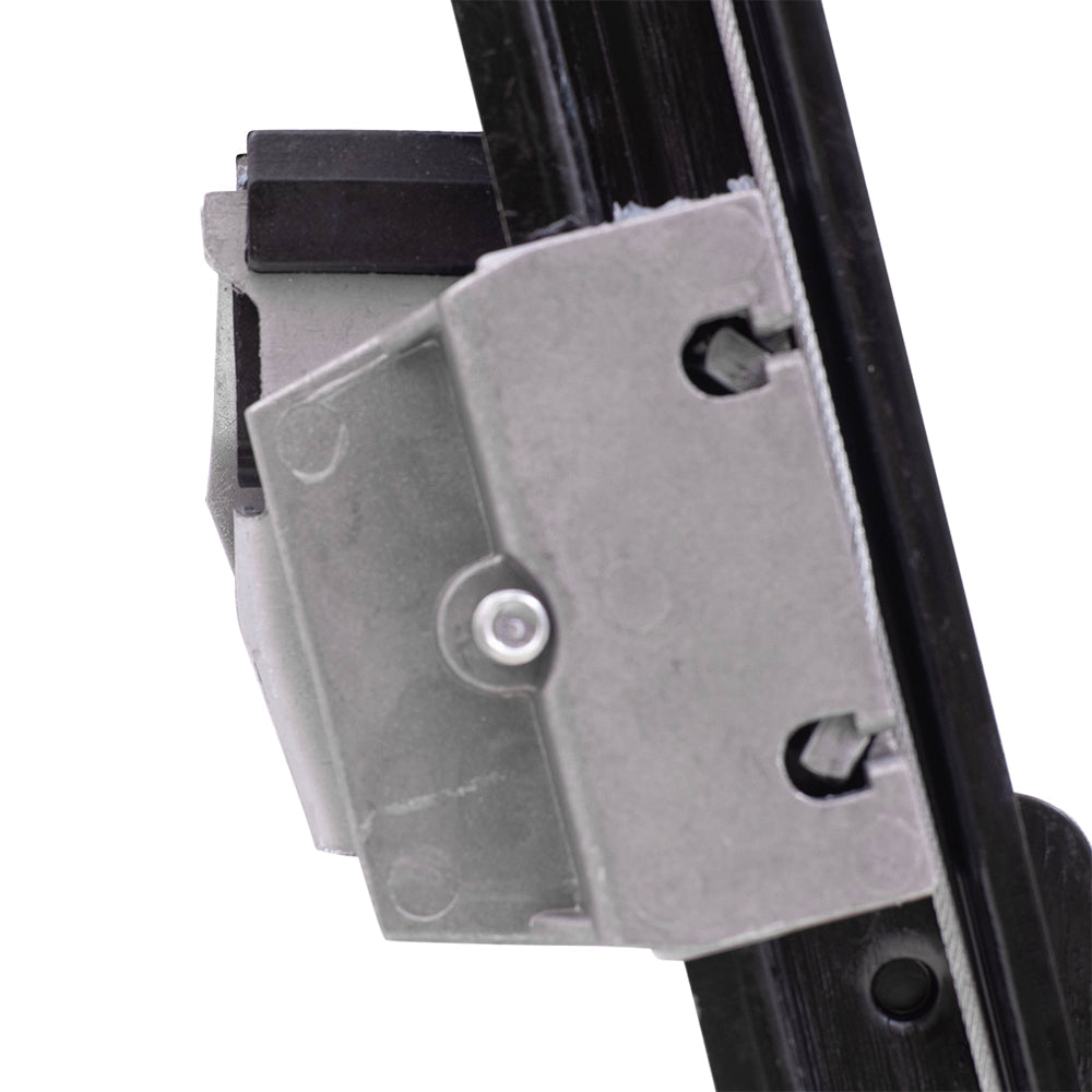 Front Drivers and Passengers Power Window Regulators w/ Motor 2 Pin Connector Compatible with 95-01 7 Series w/o Anti-Theft Glass