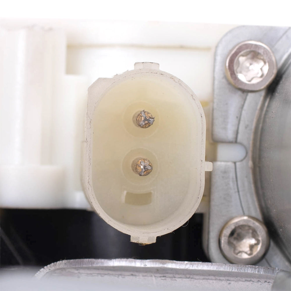 Front Drivers Power Window Regulator w/ Motor 2 Pin Connector Compatible with 95-01 7 Series w/o Anti-Theft Glass