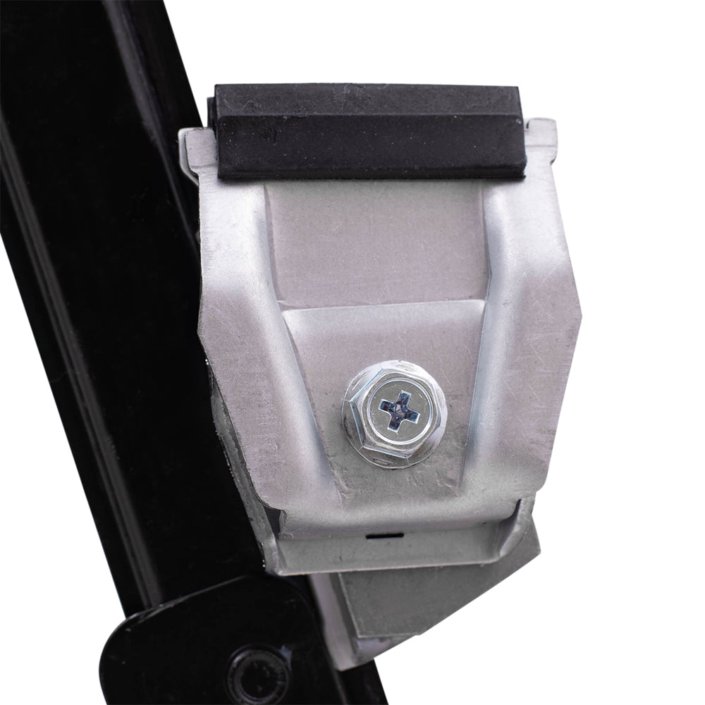 Front Drivers Power Window Regulator w/ Motor 2 Pin Connector Compatible with 95-01 7 Series w/o Anti-Theft Glass