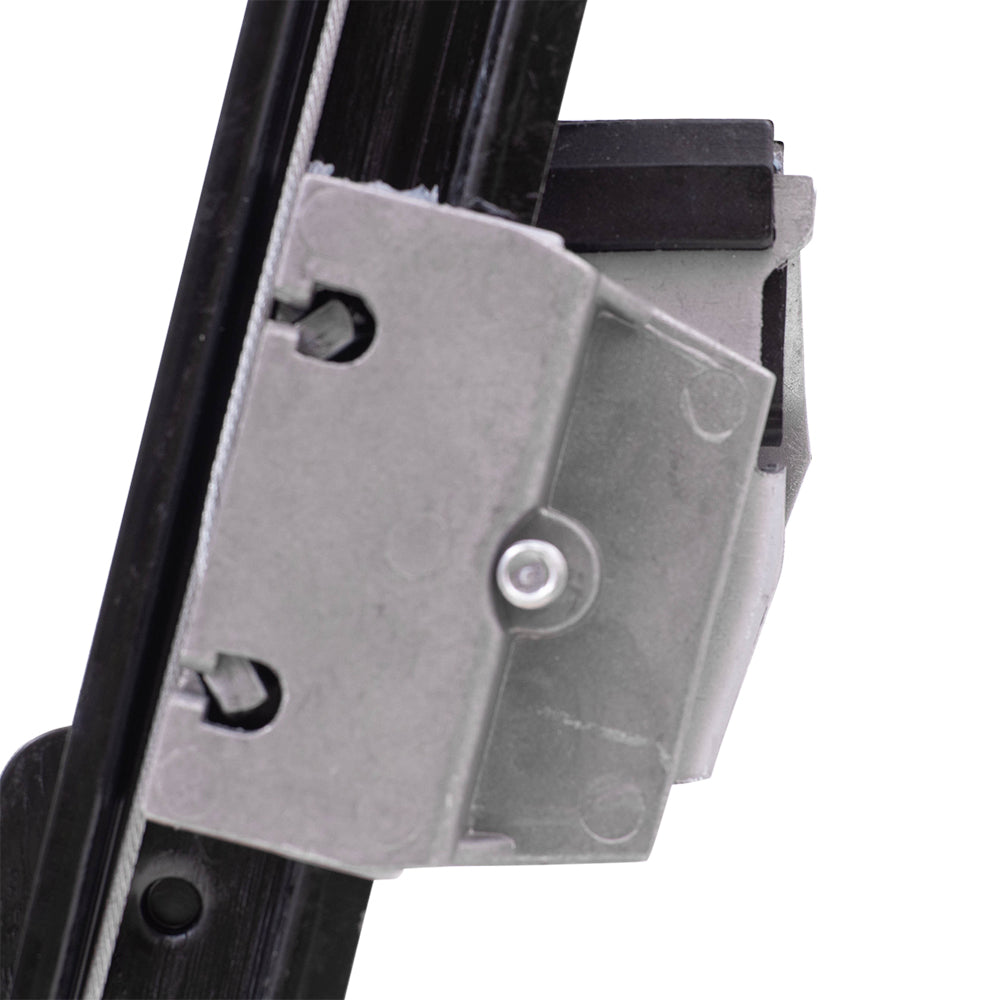 Front Drivers Power Window Regulator w/ Motor 2 Pin Connector Compatible with 95-01 7 Series w/o Anti-Theft Glass