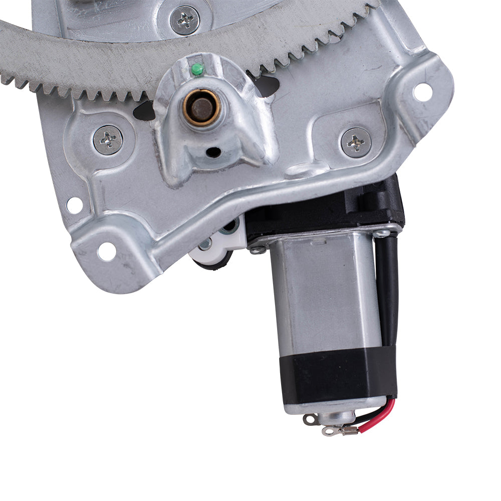 Front Driver and Passenger Side Power Window Regulator with Motor Set Compatible with 1992-1999 3 Series E36 Sedan