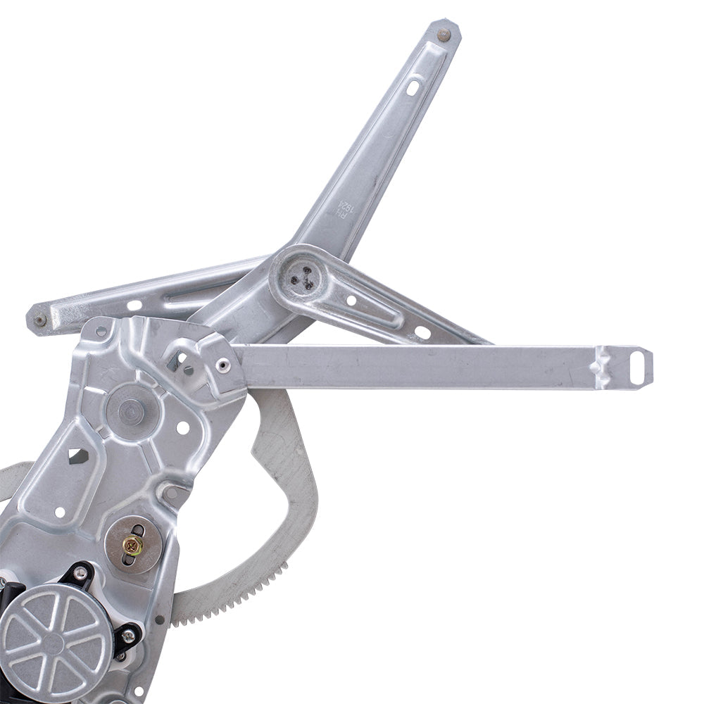 Front Driver and Passenger Side Power Window Regulator with Motor Set Compatible with 1992-1999 3 Series E36 Sedan