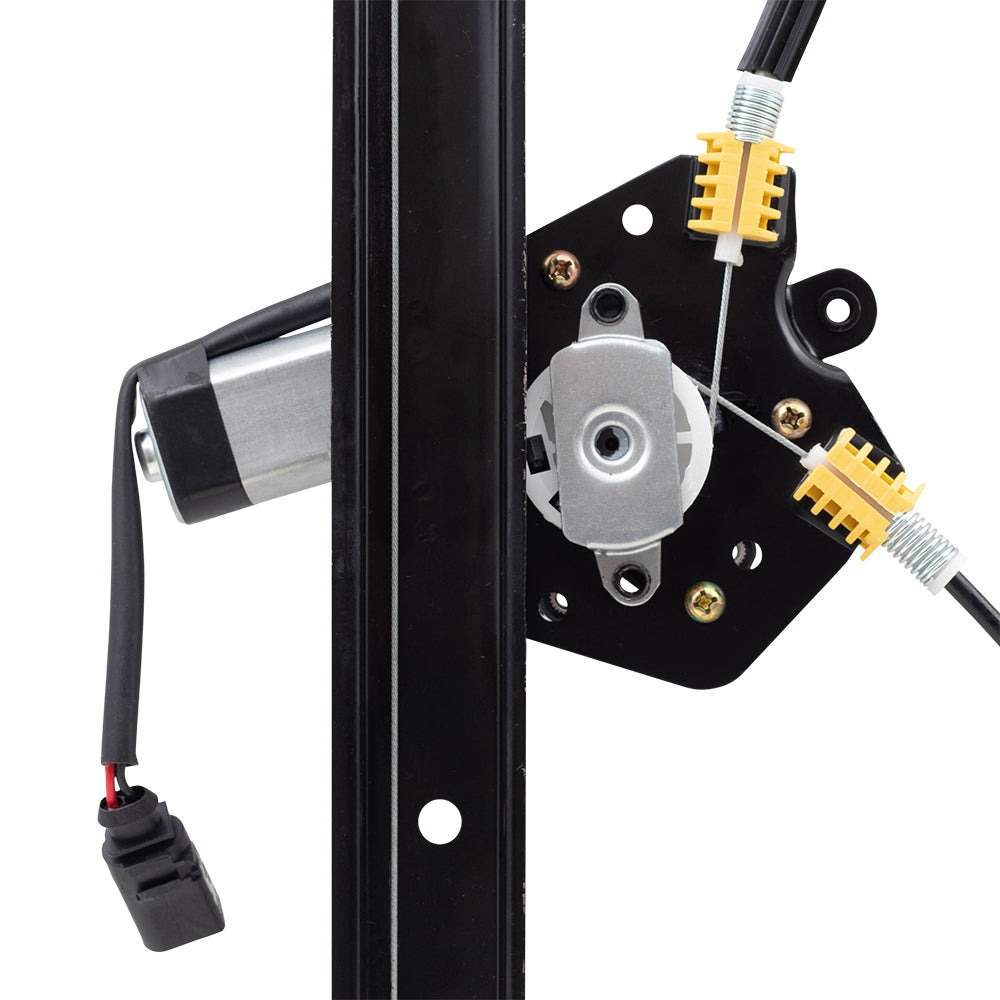 Drivers Rear Power Window Lift Regulator with Motor Assembly Compatible with 2000-2006 X5 51357125059