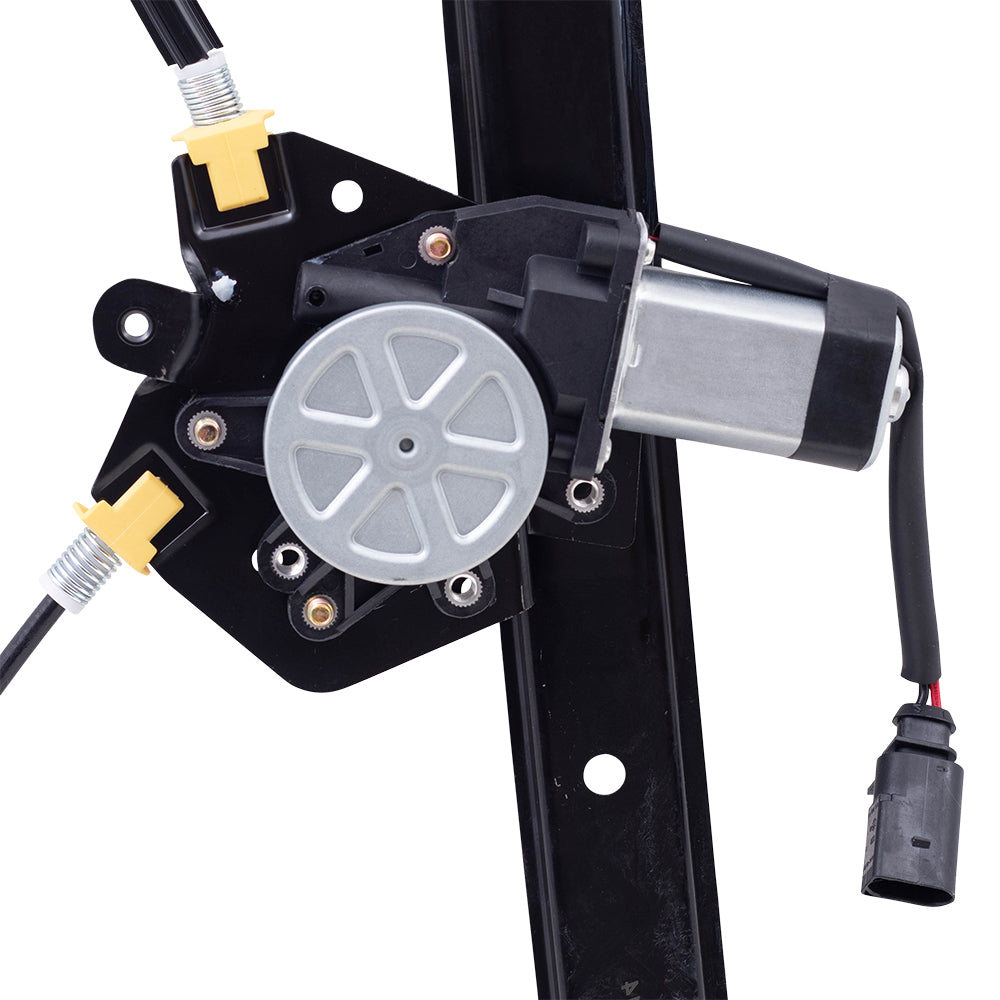 Drivers Rear Power Window Lift Regulator with Motor Assembly Compatible with 2000-2006 X5 51357125059