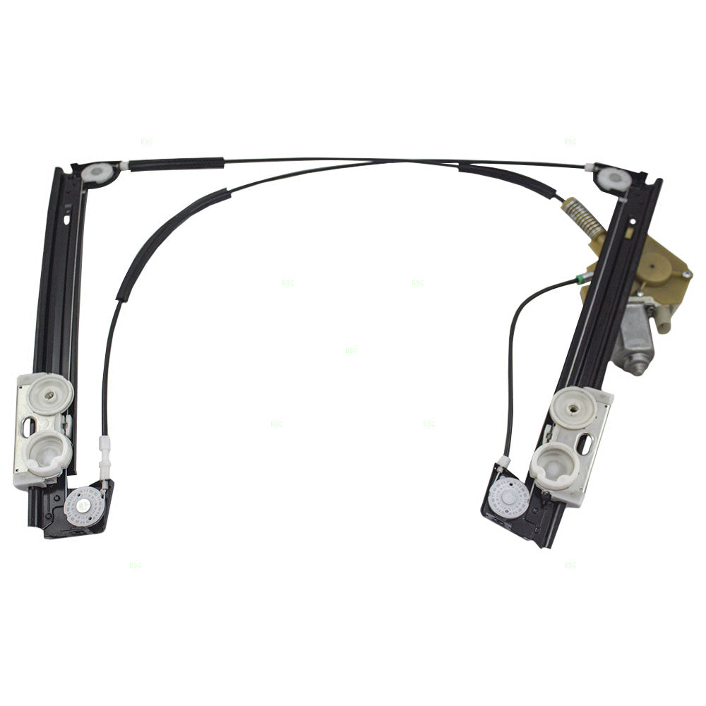 Passengers Front Power Window Lift Regulator with Motor Assembly Compatible with 2002-2005 Cooper 67626955876