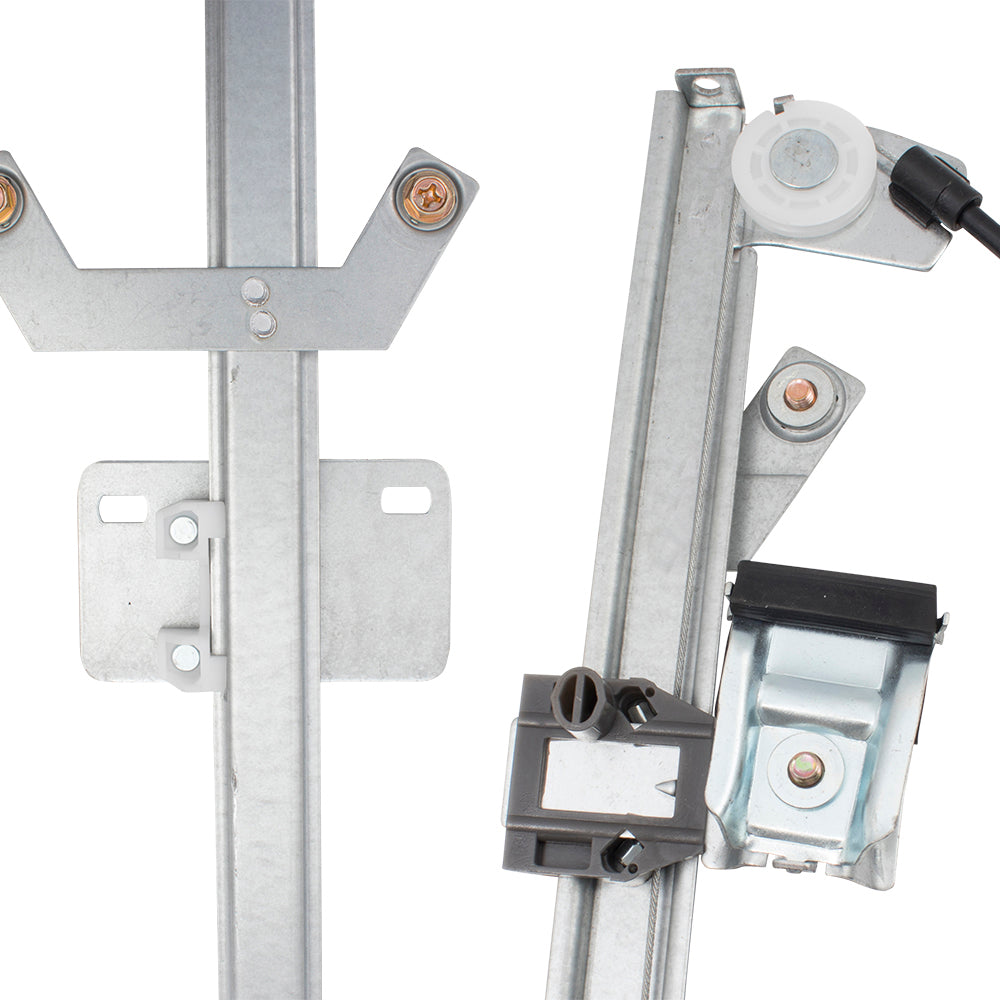 Front & Rear Driver Left Passenger Right Power Window Regulator With Motor 4 Piece Set Compatible With 2002-2018 Mercedes-Benz G-Class W463