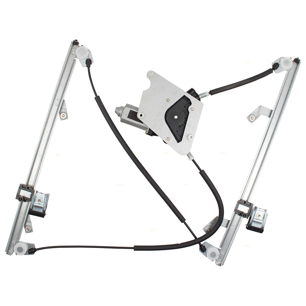 Front Passenger Right Power Window Regulator with Motor Compatible with 2002-2018 Mercedes-Benz G-Class W463