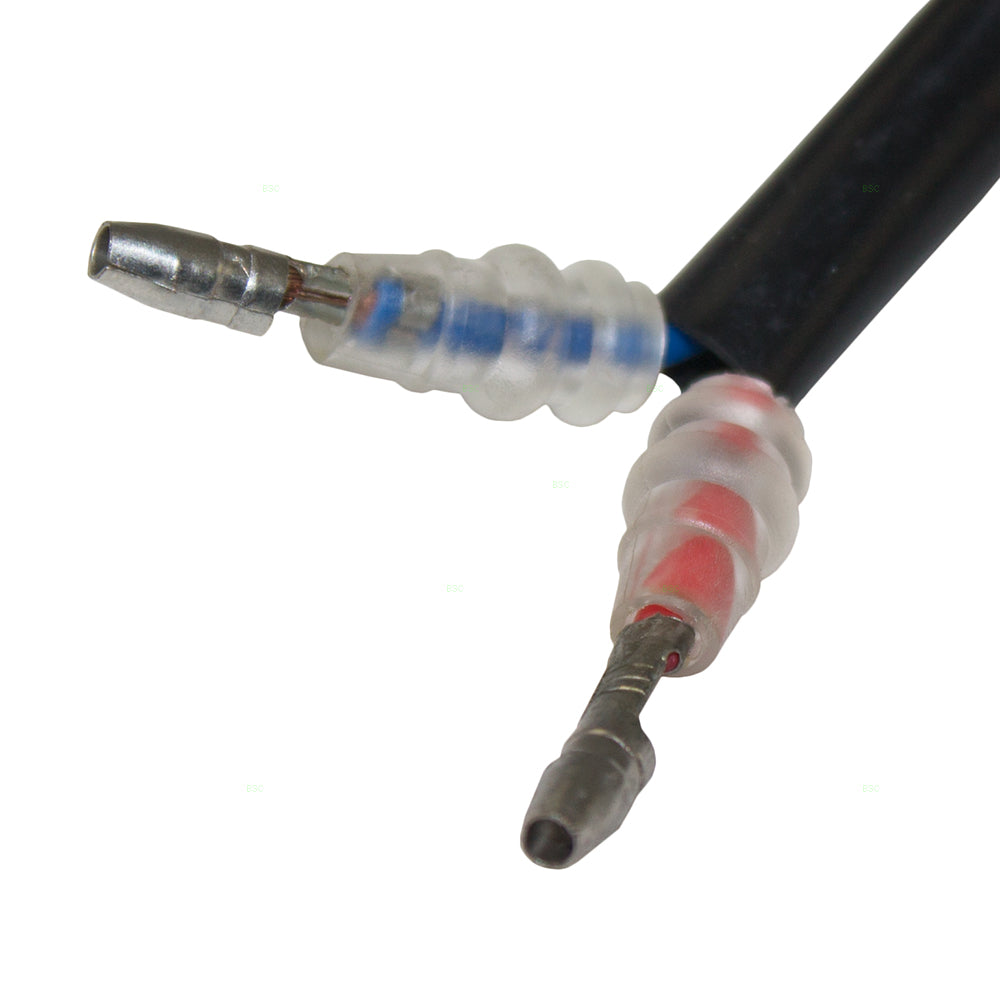 Power Window Regulators Set fits 2000-2004 Volvo S40 V40 Front Pair w/Motors