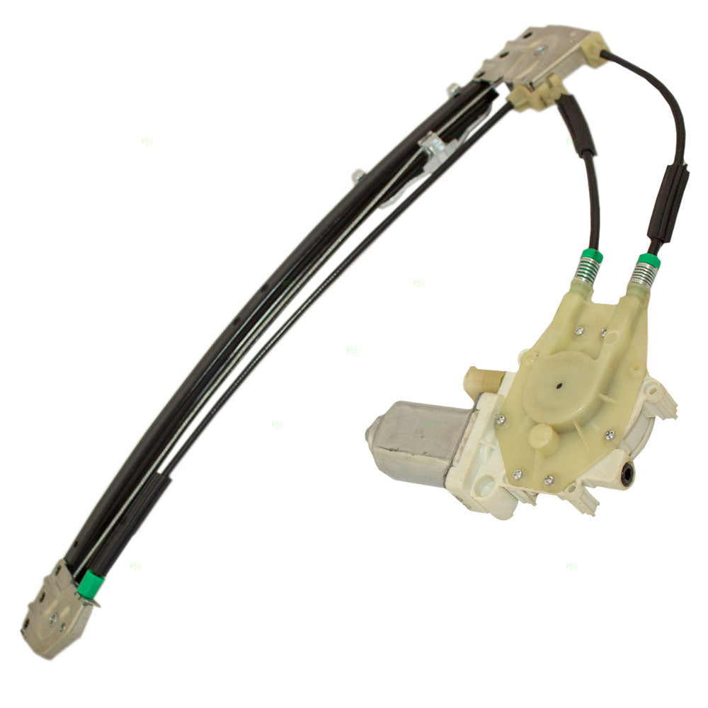 Power Window Lift Regulator fits 1997-1999 BMW 5 Series Driver Rear with Motor