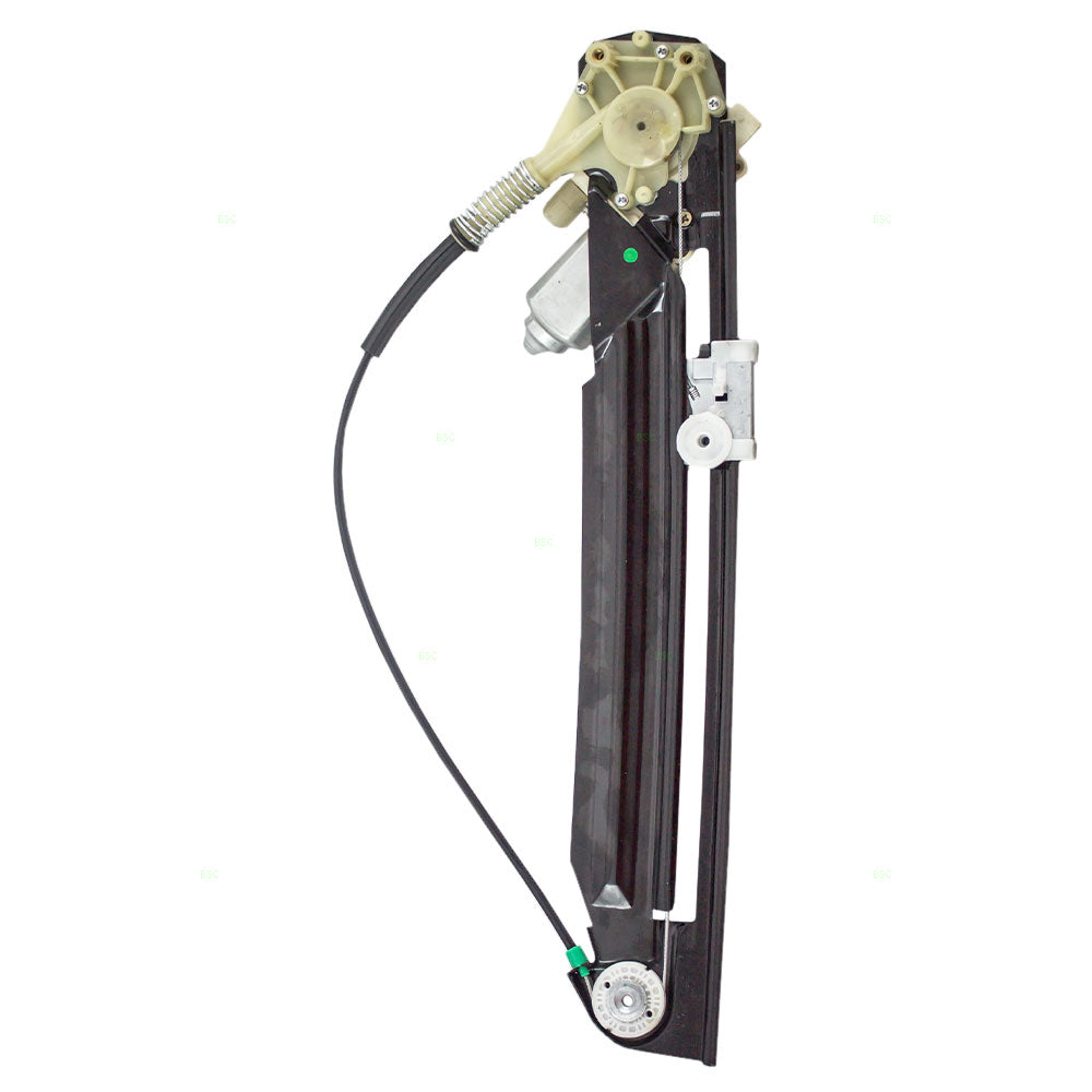 Drivers Rear Power Window Lift Regulator with Motor Assembly Compatible with 1999-2003 5 Series 00-03 M5 51 35 8 252 429
