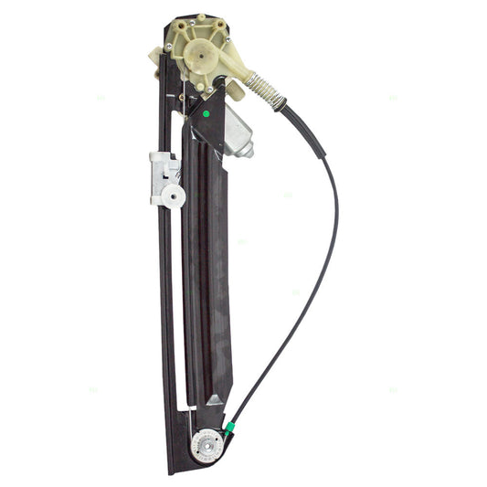 Passengers Rear Power Window Lift Regulator with Motor Assembly Compatible with Compatible with 1999-2003 5 Series 00-03 M5 51 35 8 252 430