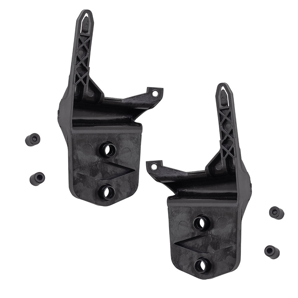 Driver and Passenger Front Power Window Lift Regulators with Interior Door Panels Compatible with 1998-2010 New Beetle 1C0837655C 1C0837656C