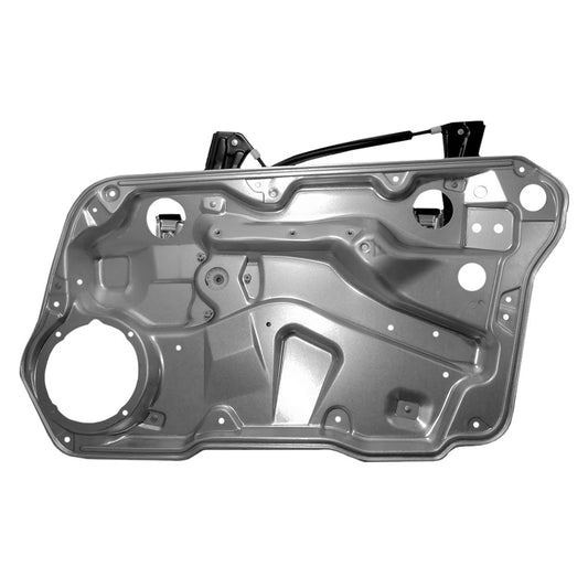 Front Passenger Side Power Window Regulator without Motor with Interior Door Panel Compatible with 1999-2005 A4 1999-2005 Golf both Gen 4 ONLY 1J4837462H