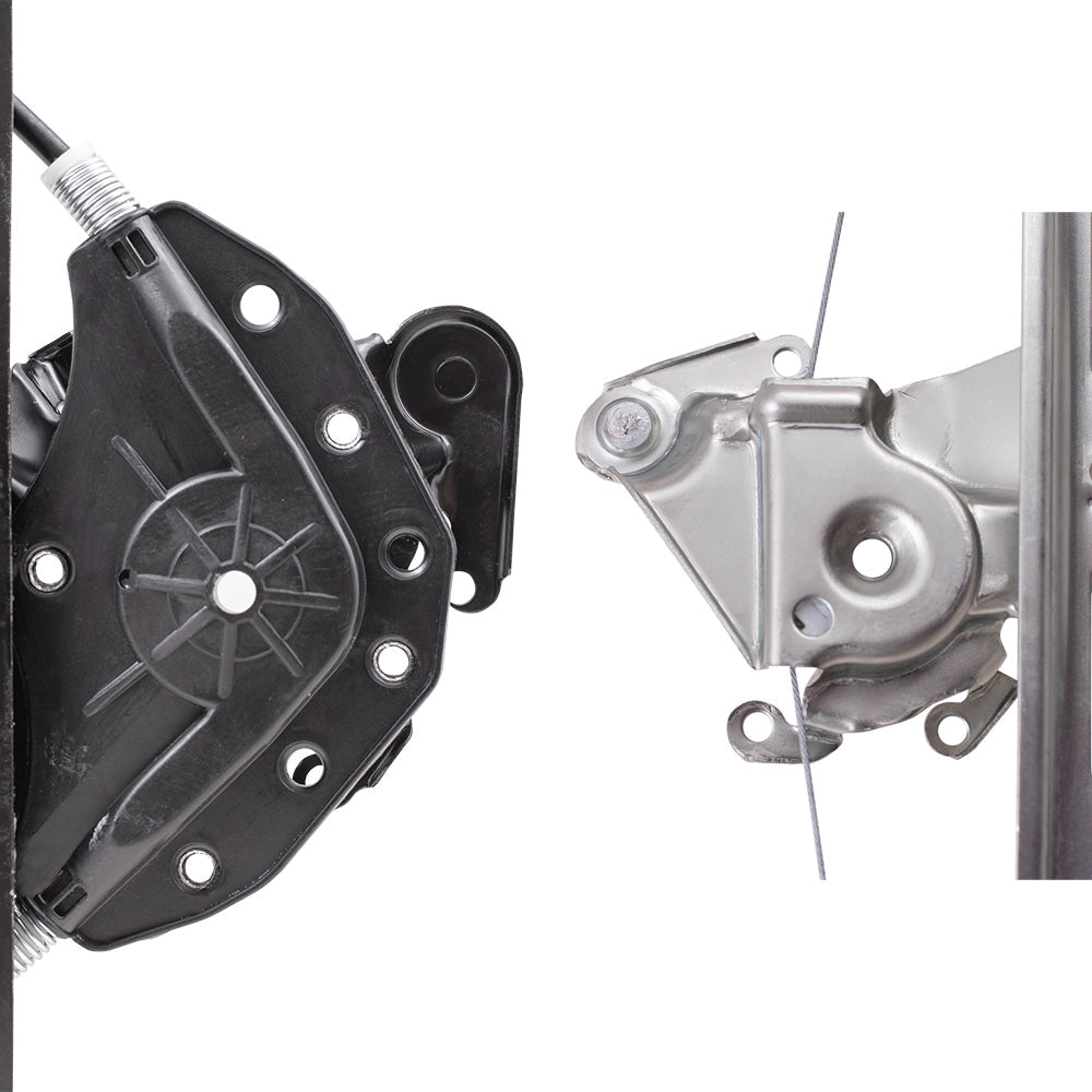 4 Pc Set of Power Window Regulators W/O Motor for 1999-2005 3-Series Sedan/Wagon