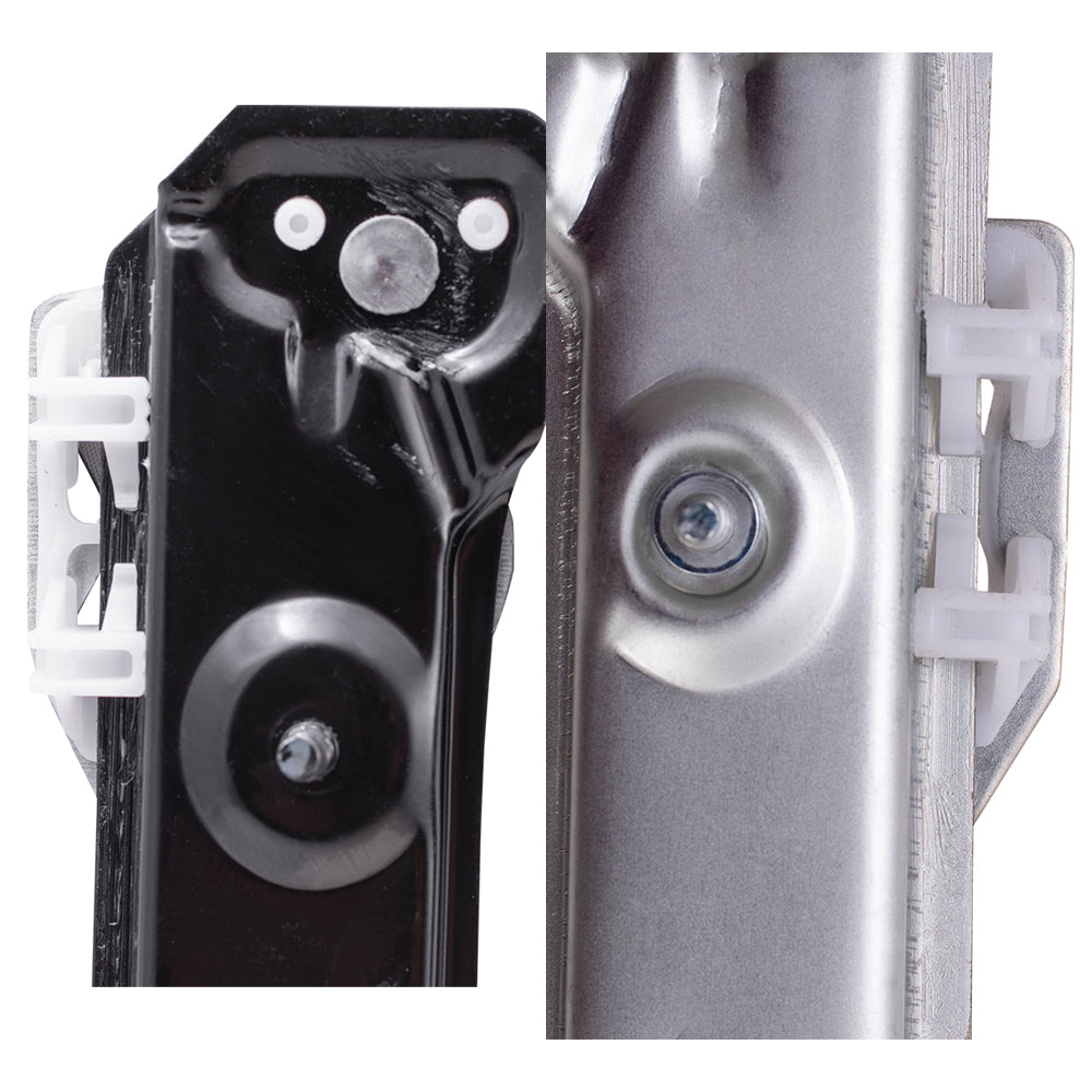 4 Pc Set of Power Window Regulators W/O Motor for 1999-2005 3-Series Sedan/Wagon