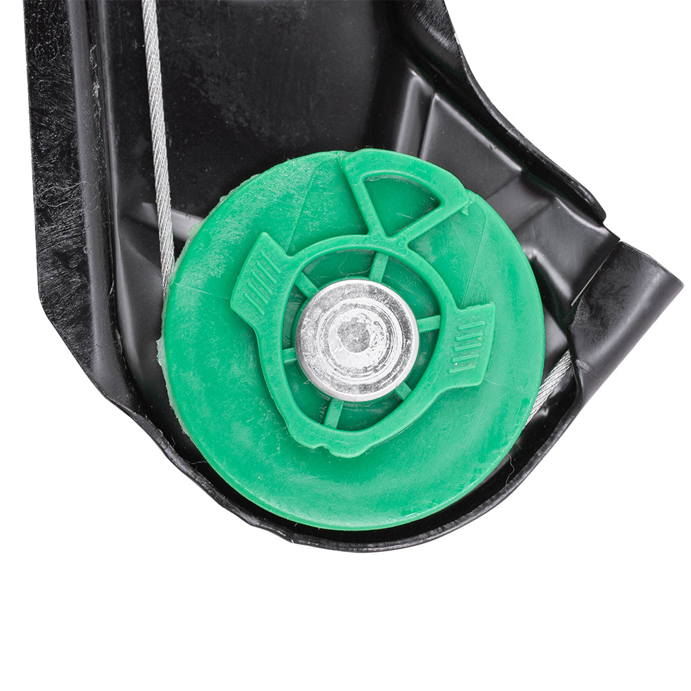 Driver and Passenger Front Power Window Lift Regulators Compatible with 1999-2005 3 Series Sedan Wagon 51337020659 51337020660