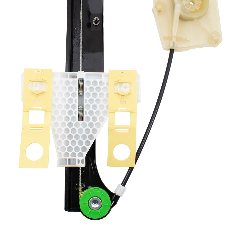 Pair Set Rear Power Window Regulators Compatible with 06-13 A3 & A3 Quattro Replaces 8P4839461A 8P4839462B AU1550101 AU1551101 749-696 749-697