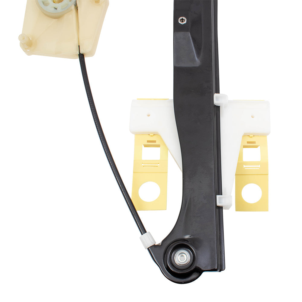 Pair Set Rear Power Window Regulators Compatible with 06-13 A3 & A3 Quattro Replaces 8P4839461A 8P4839462B AU1550101 AU1551101 749-696 749-697