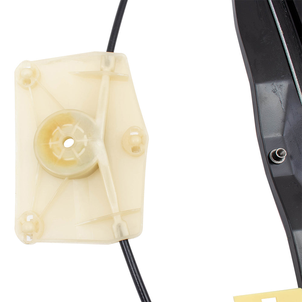 Power Window Glass Regulator fits 2006-2013 Audi A3 & Quattro Driver Rear Lift