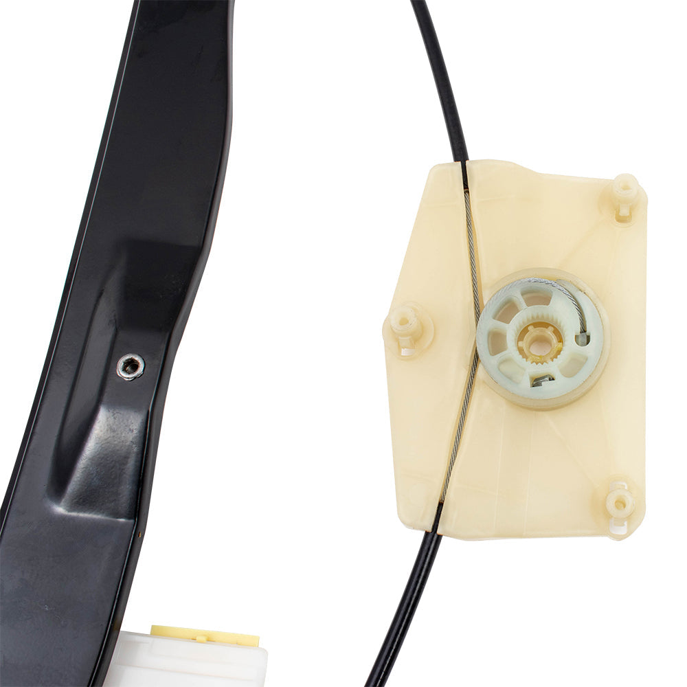 Power Window Glass Regulator fits 2006-2013 Audi A3 & Quattro Driver Rear Lift